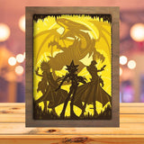 Yu Gi Oh - Paper Cutting Light Box - LightBoxGoodman - LightboxGoodman