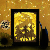 Yu Gi Oh - Paper Cutting Light Box - LightBoxGoodman - LightboxGoodman