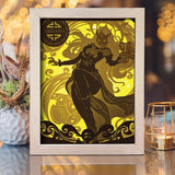 Zodiac Aquarius – Paper Cut Light Box File - Cricut File - 20x26cm - LightBoxGoodMan - LightboxGoodman