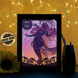 Zodiac Aquarius - Paper Cutting Light Box - LightBoxGoodman - LightboxGoodman