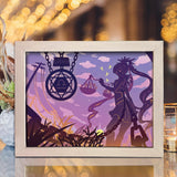 Zodiac Libra – Paper Cut Light Box File - Cricut File - 20x26cm - LightBoxGoodMan