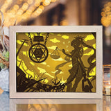 Zodiac Libra – Paper Cut Light Box File - Cricut File - 20x26cm - LightBoxGoodMan - LightboxGoodman