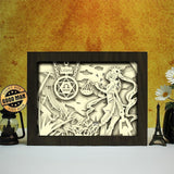 Zodiac Libra - Paper Cutting Light Box - LightBoxGoodman - LightboxGoodman