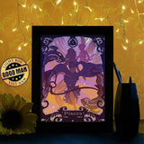 Zodiac Pisces - Paper Cutting Light Box - LightBoxGoodman - LightboxGoodman