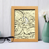 Zodiac Sagittarius – Paper Cut Light Box File - Cricut File - 20x26cm - LightBoxGoodMan - LightboxGoodman