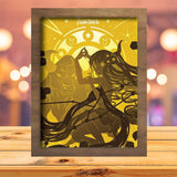 Zodiac Taurus - Paper Cutting Light Box - LightBoxGoodman