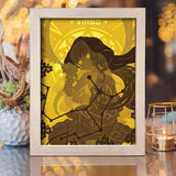 Zodiac Virgo – Paper Cut Light Box File - Cricut File - 20x26cm - LightBoxGoodMan - LightboxGoodman